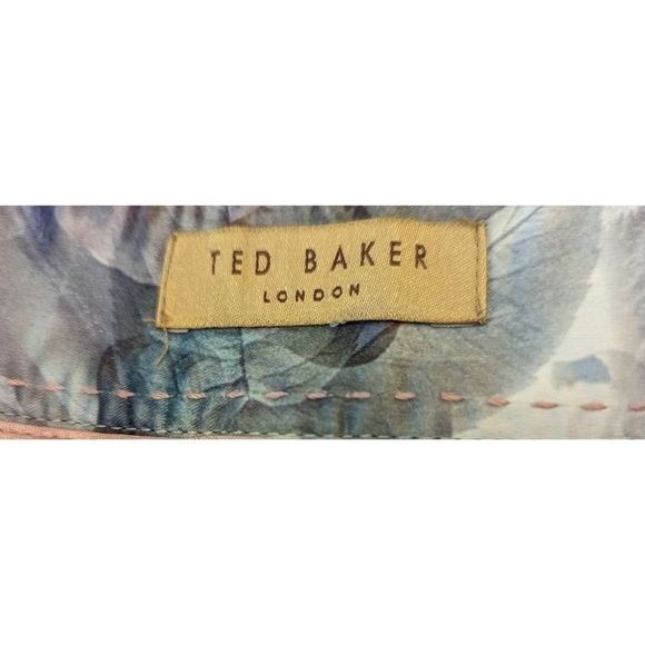 Ted Baker London Charcoal Wool Blend Dress Pants - Picture 3 of 6
